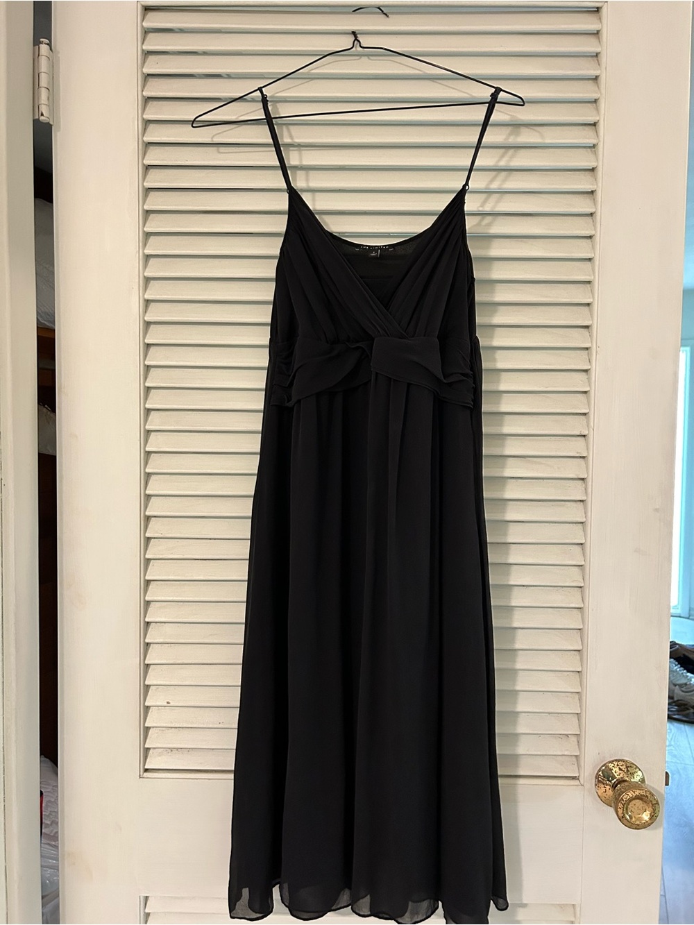 The Limited 100% Silk Dress 4 Black